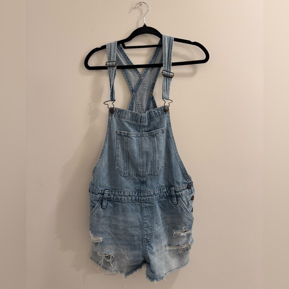 Abercrombie & Fitch Pants - Abercrombie and Fitch Short Overalls
